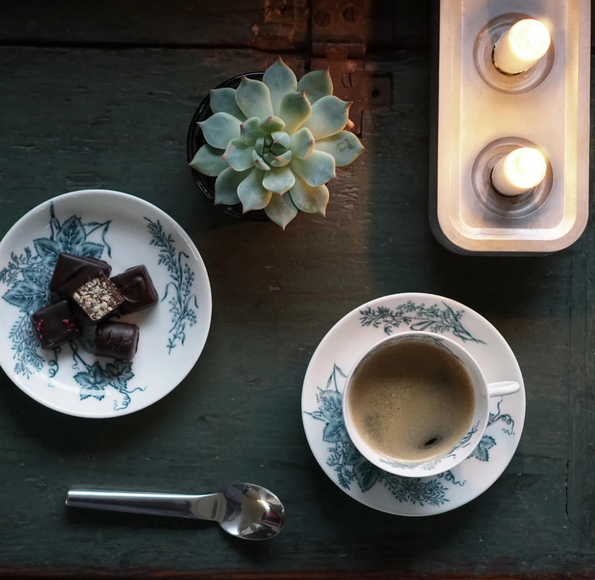 Portavelas Stumpastaken alargado pulido, 8,5x29,5 cm Born In Sweden