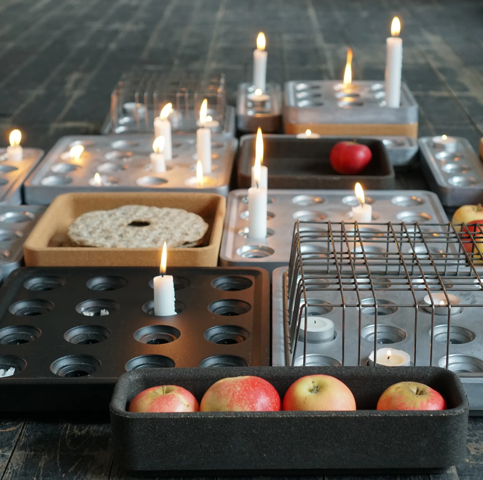 Portavelas Stumpastaken, grande Born In Sweden