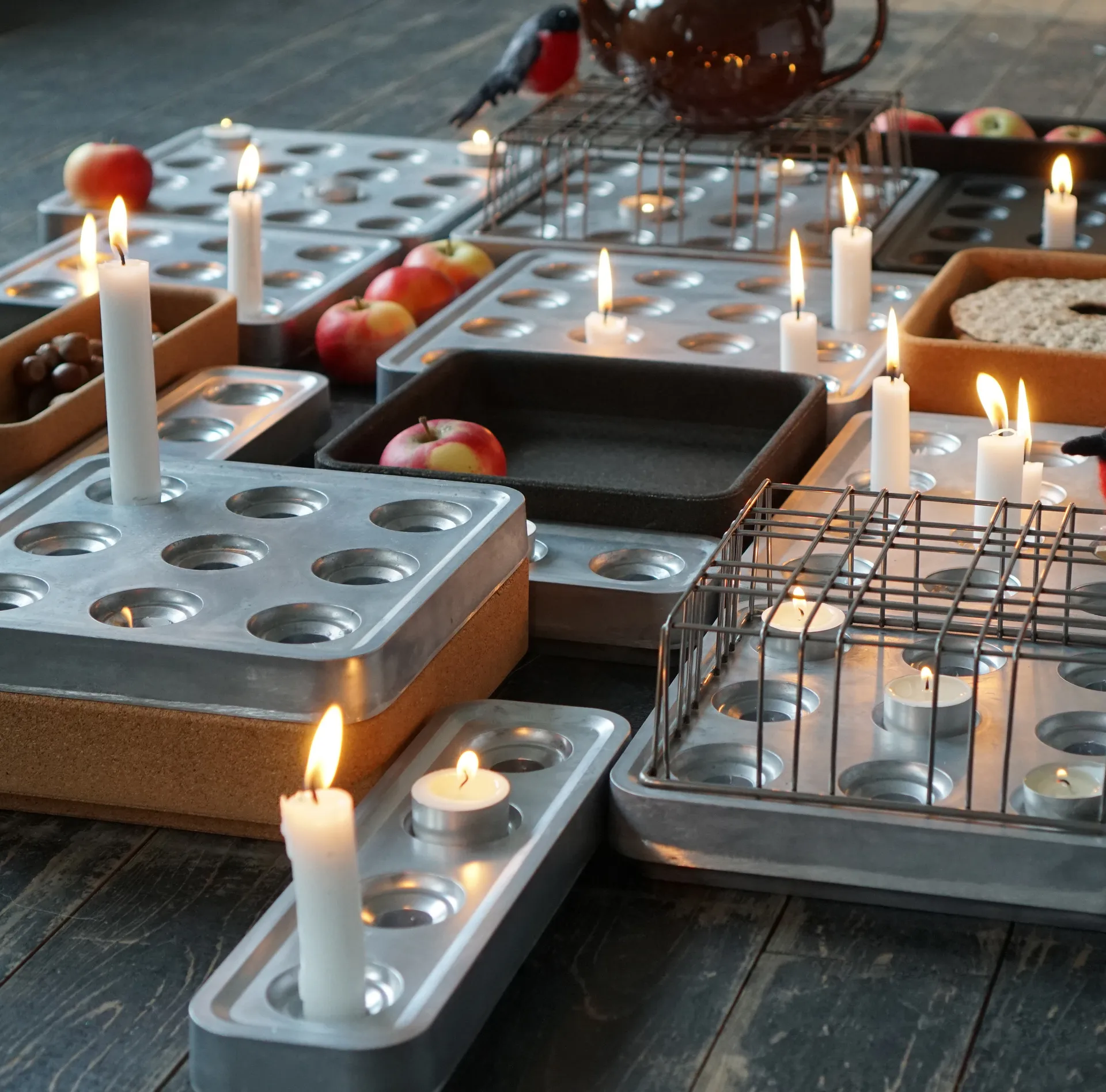 Portavelas Stumpastaken, grande Born In Sweden