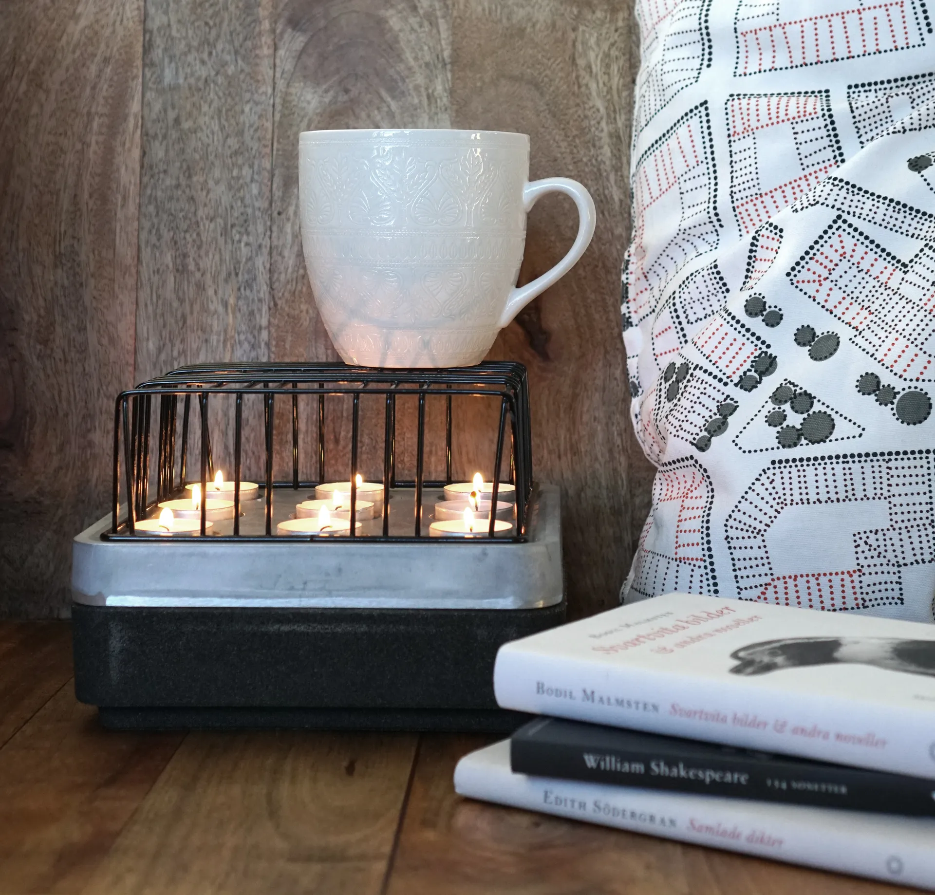 Portavelas Stumpastaken, pequeño Born In Sweden