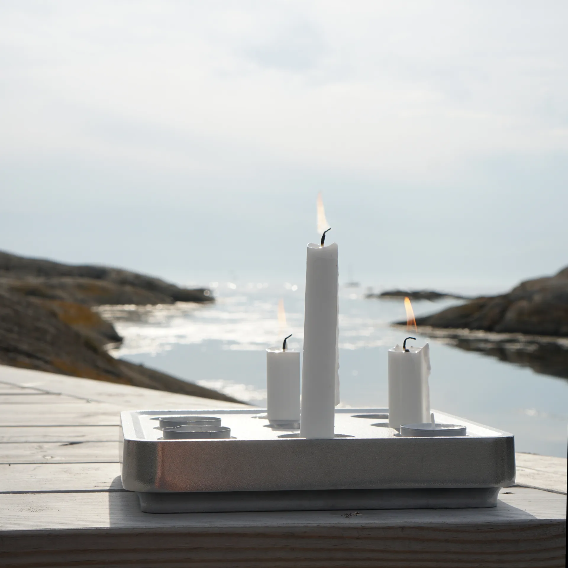 Portavelas Stumpastaken, pequeño Born In Sweden