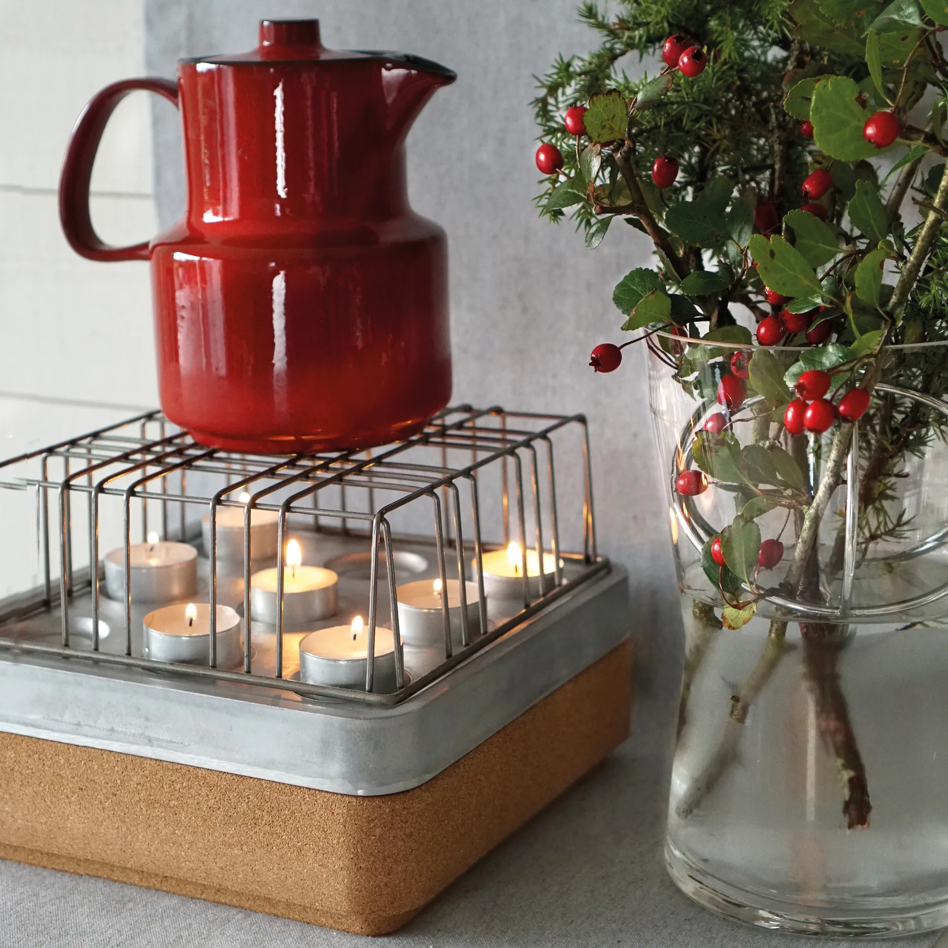 Portavelas Stumpastaken, pequeño Born In Sweden