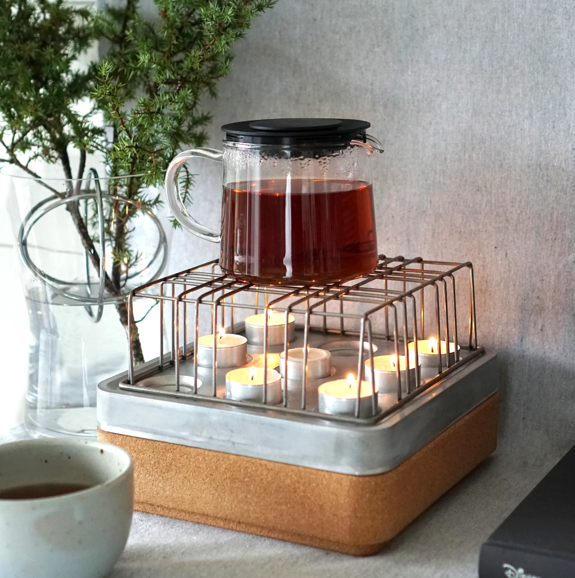 Portavelas Stumpastaken, pequeño Born In Sweden