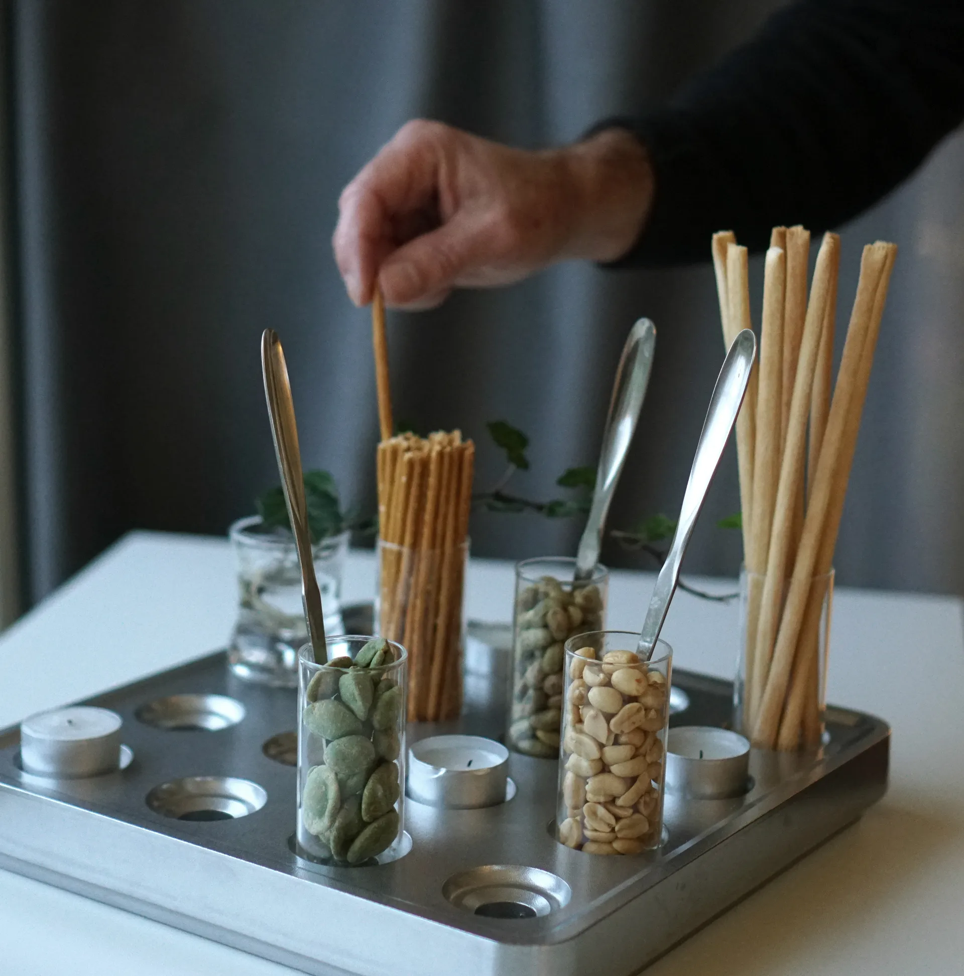 Portavelas Stumpastaken pulido, Grande Born In Sweden