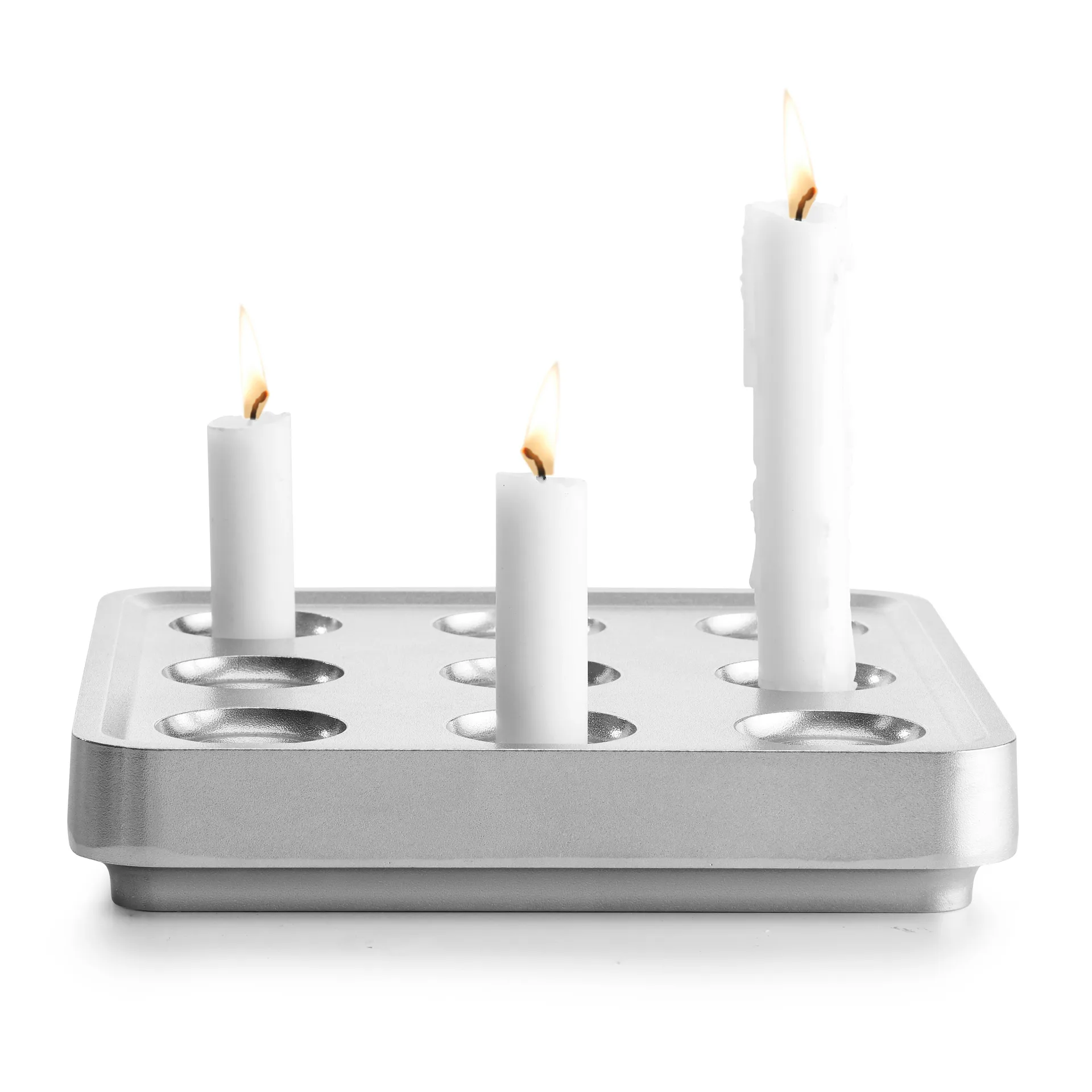 Portavelas Stumpastaken pulido, pequeño Born In Sweden