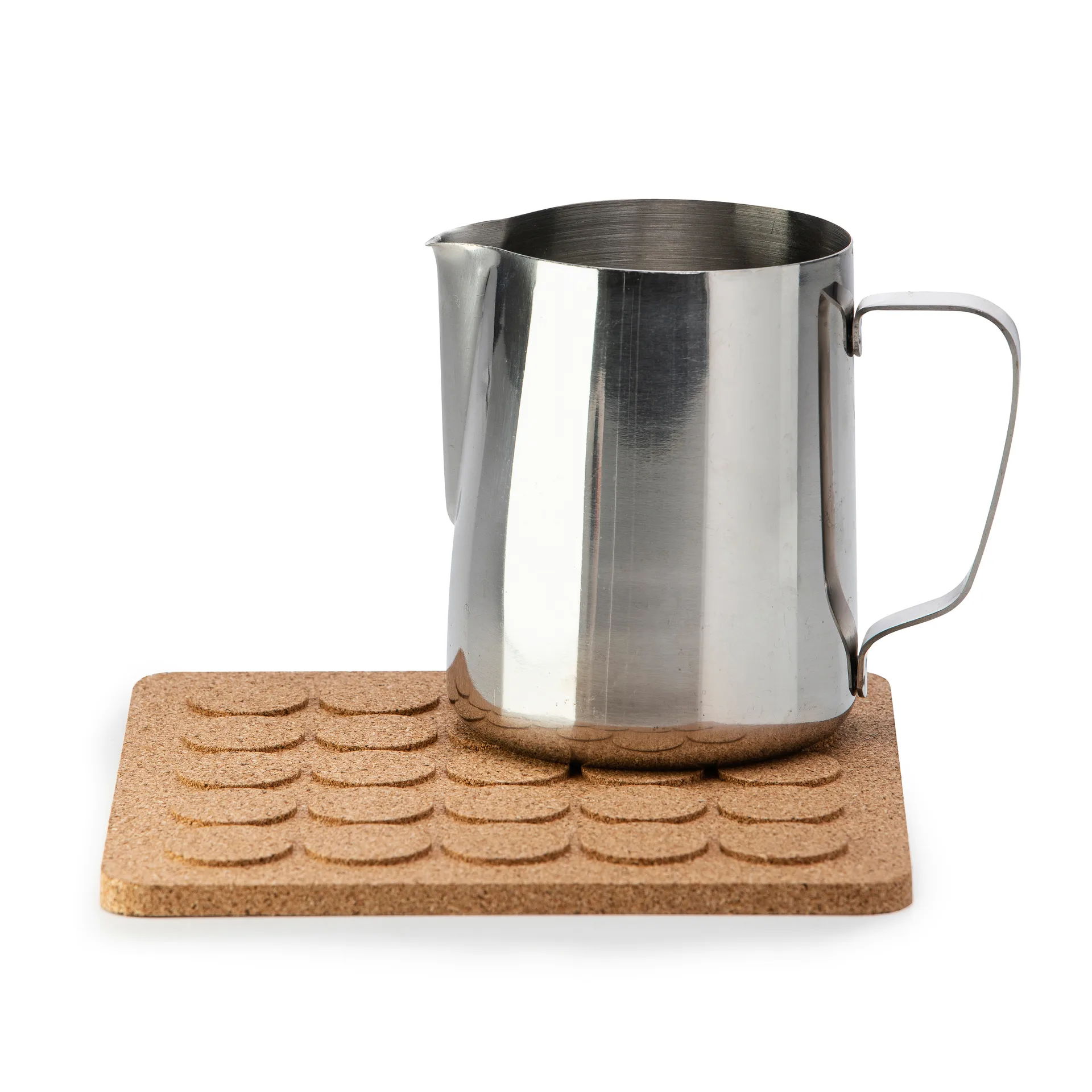 Salvamanteles cuadrado Dots 20x20 cm, Marrón Born In Sweden