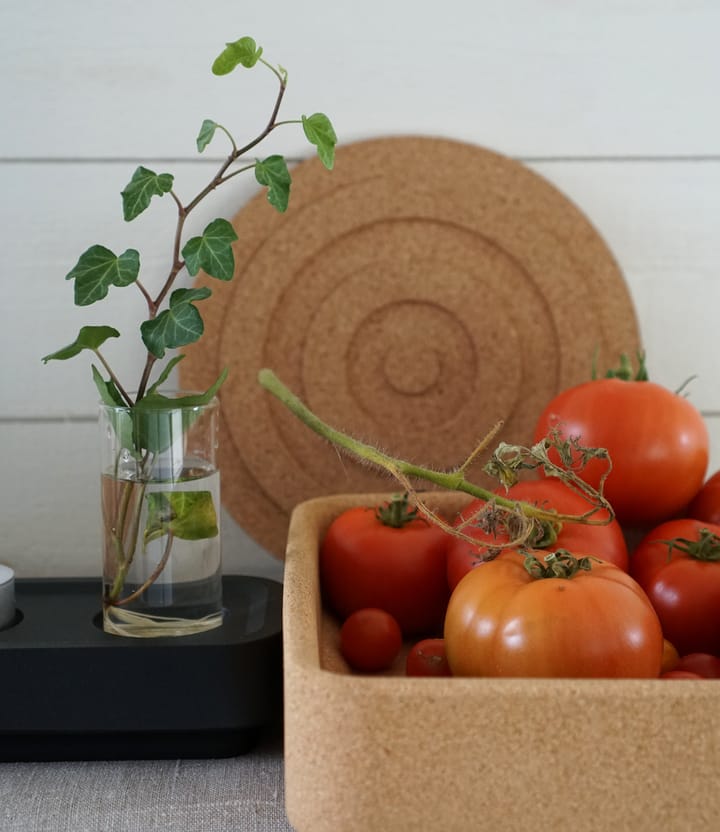 Salvamanteles redondo Circle Ø20 cm, Marrón Born In Sweden