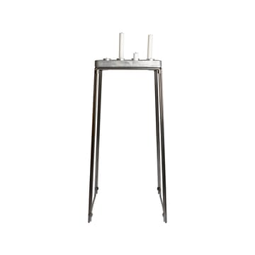 Soporte para portavelas Stumpastaken - plata - Born In Sweden