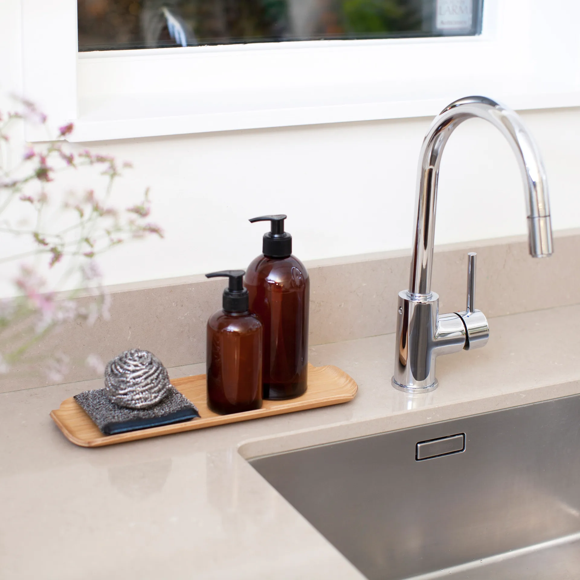 Bandeja de madera Bosign leaf, Sauce Bosign