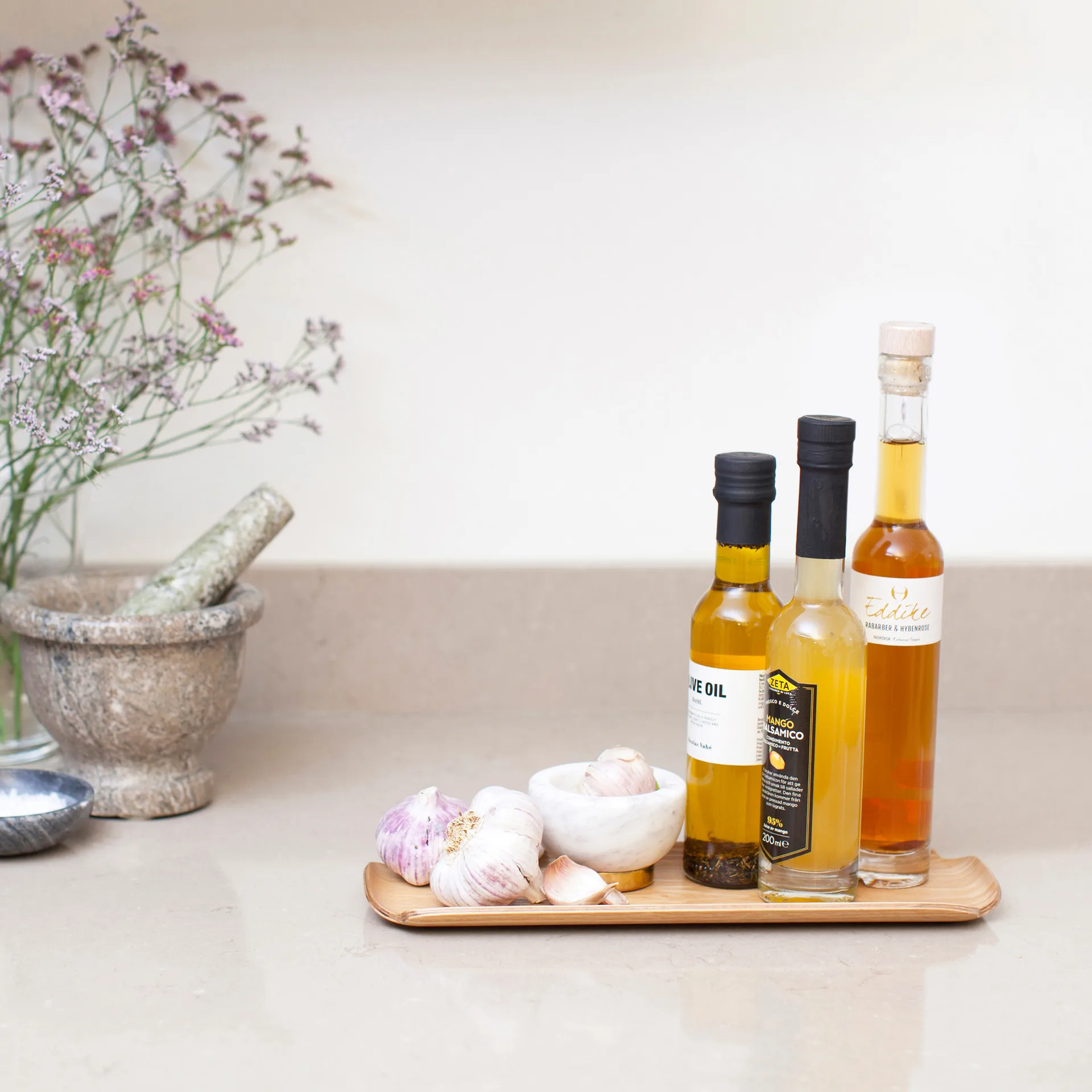 Bandeja de madera Bosign leaf, Sauce Bosign