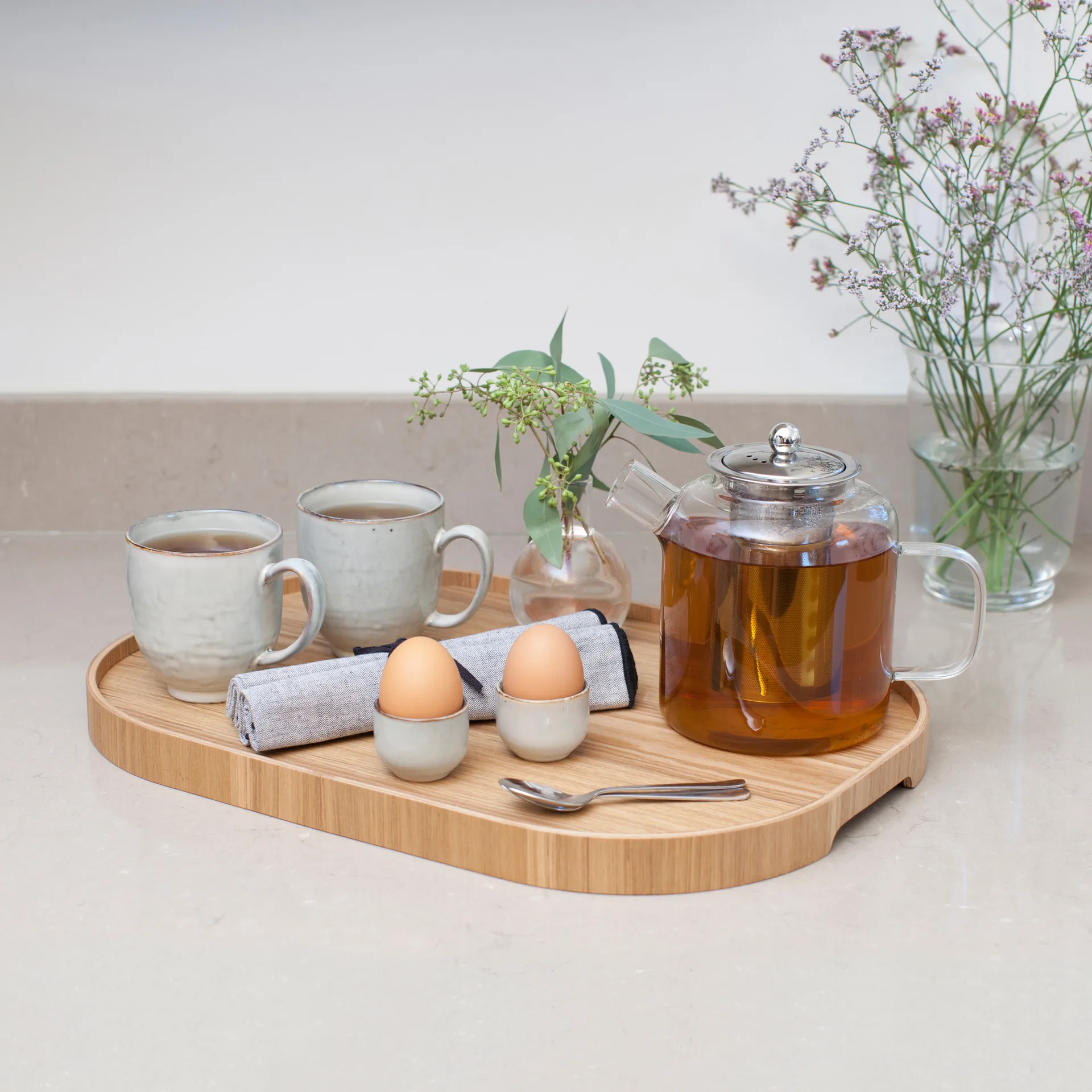 Bandeja de servir Bosign curvoline large 34x47 cm, Sauce Bosign