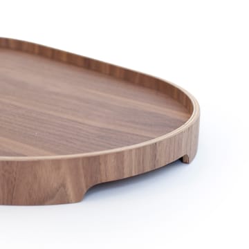 Bandeja de servir Bosign curvoline medium 26x39 cm - Nogal - Bosign