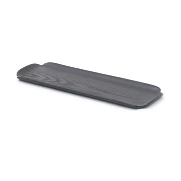 Bandeja Leaf™ de madera resistente al agua y al aceite 33×11,5 cm - Sauce negro - Bosign