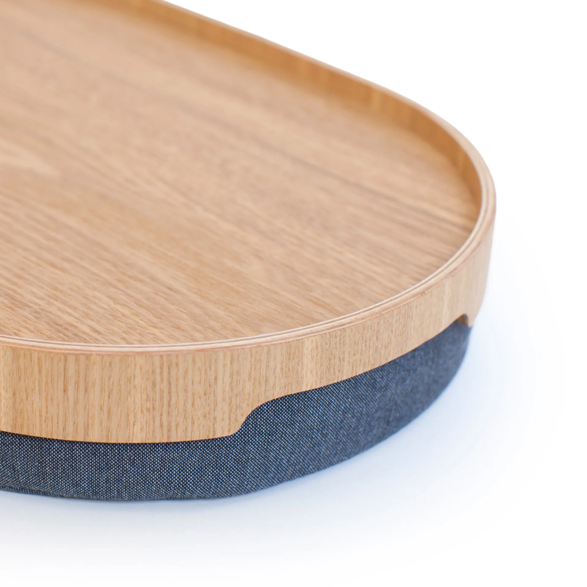 Bandeja para portátil Bosign curvoline medium 26x39 cm, Sauce Bosign