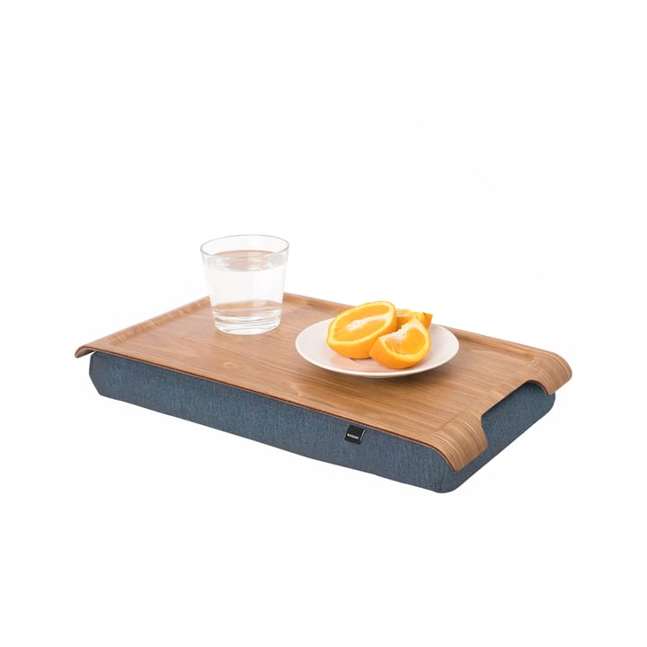 Bandeja para portátil mini, Madera de sauce-sal y pimienta gris Bosign