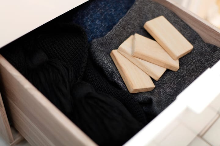 Bloque de fragancia Bosign de madera de cedro blanco , 4-pack Bosign