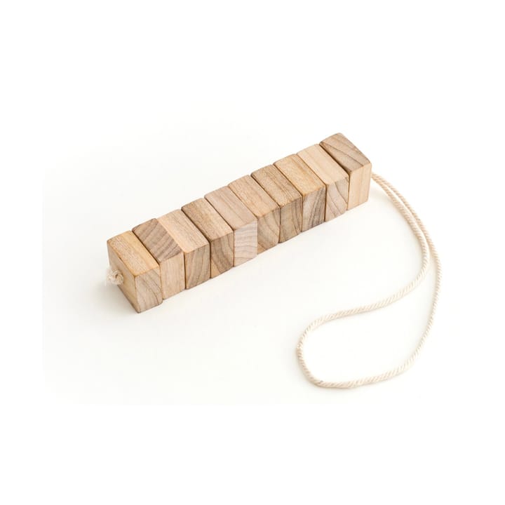 Bloque de fragancia Bosign de madera de cedro blanco con cuerda , 10-pack Bosign