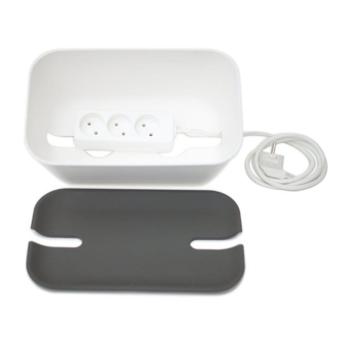 Caja para cables Cable Organiser M, tapa gris Bosign