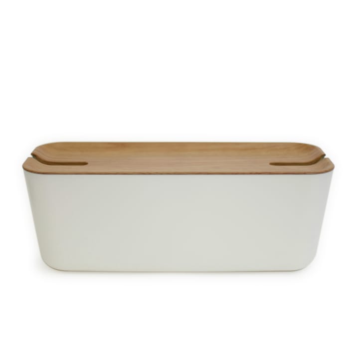 Caja para cables Cable Organiser XL - tapa impresión madera - Bosign