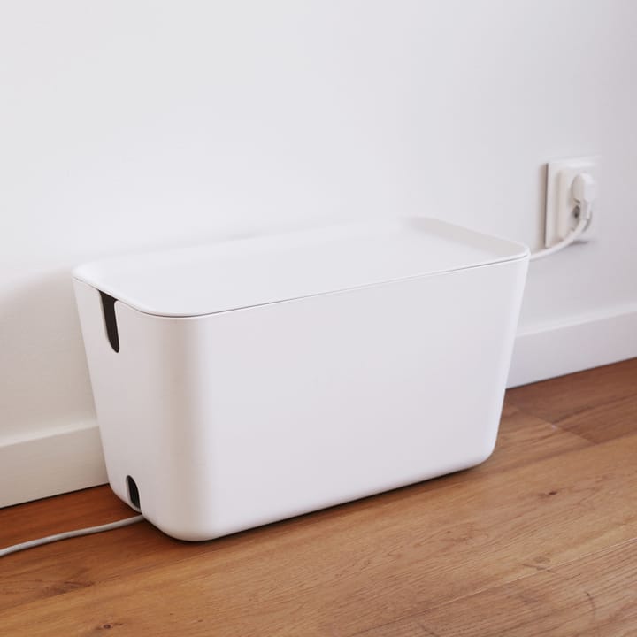 Colector de cables Cable Organiser XXL, blanco-blanco Bosign