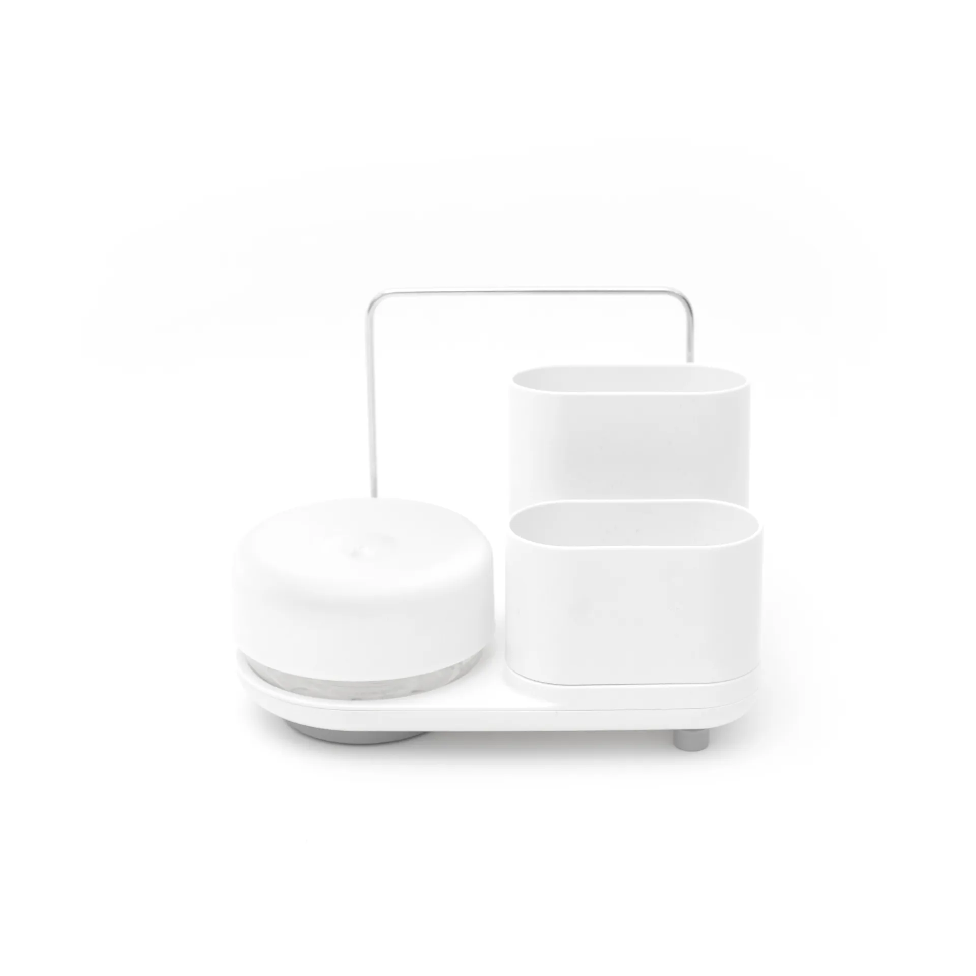 Dispensador de jabón con almacenamiento Do-Dish Caddy PLUS, Blanco Bosign