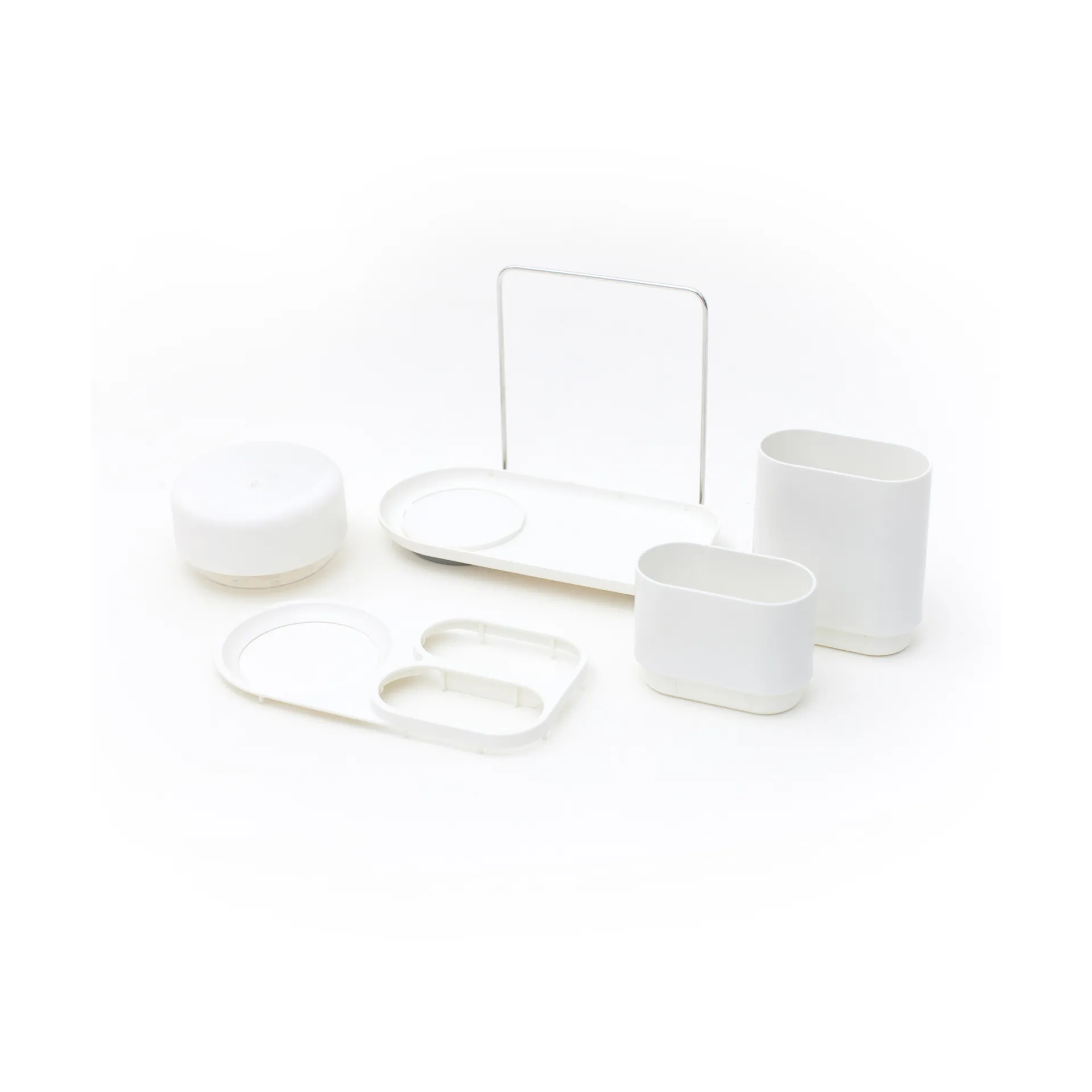 Dispensador de jabón con almacenamiento Do-Dish Caddy PLUS, Madera oscura Bosign