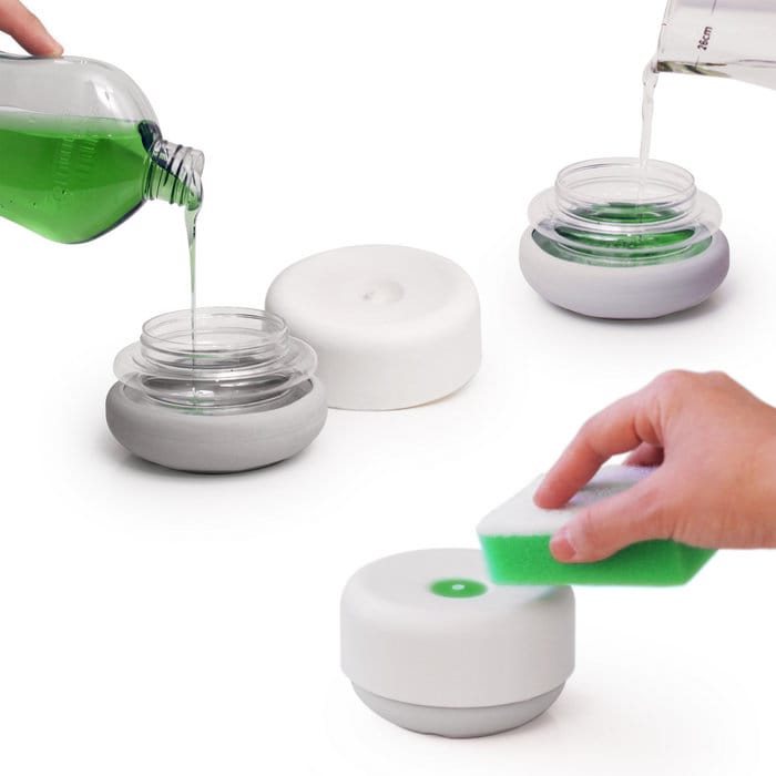 Dispensador de jabón de cocina Bosign, color mármol Bosign