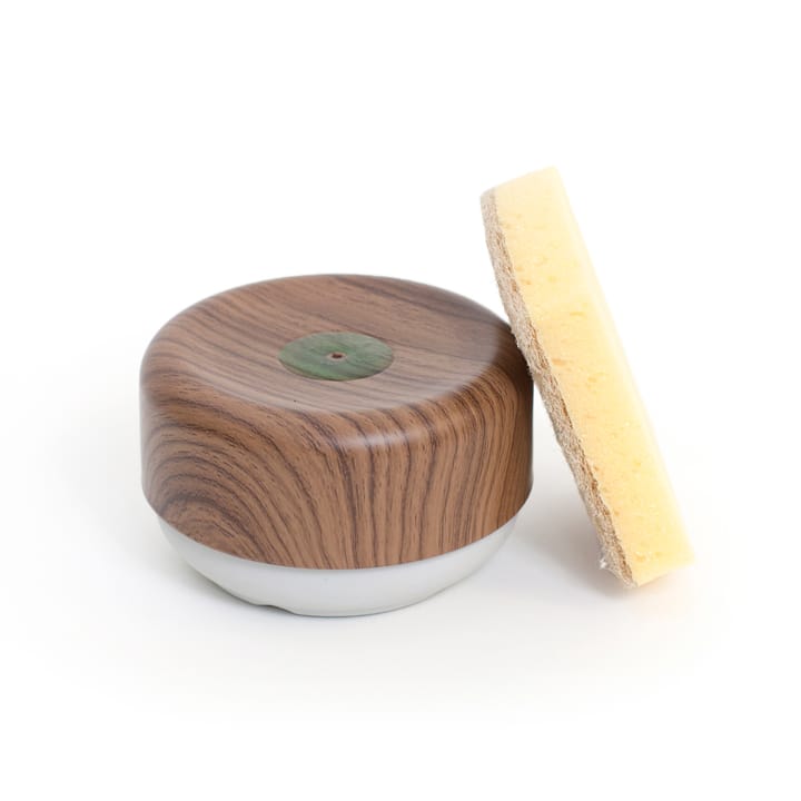 Dispensador de jabón de cocina Bosign, decoración de madera oscura Bosign