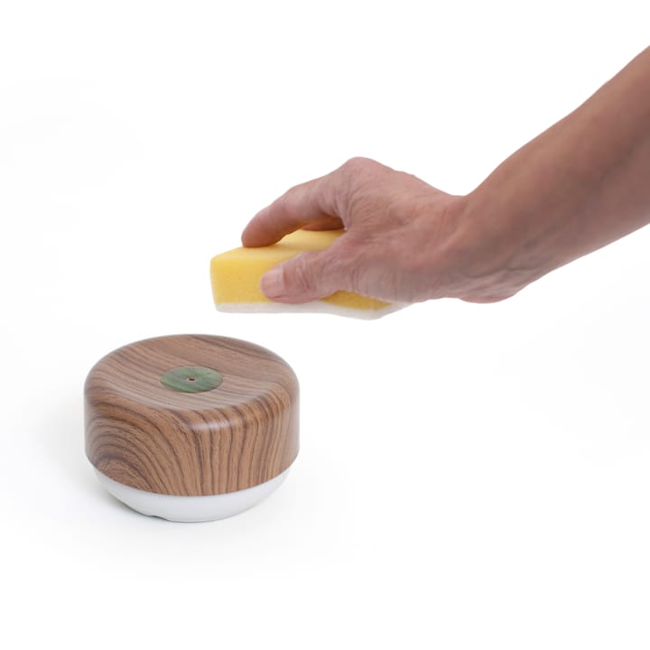 Dispensador de jabón de cocina Bosign, decoración de madera oscura Bosign