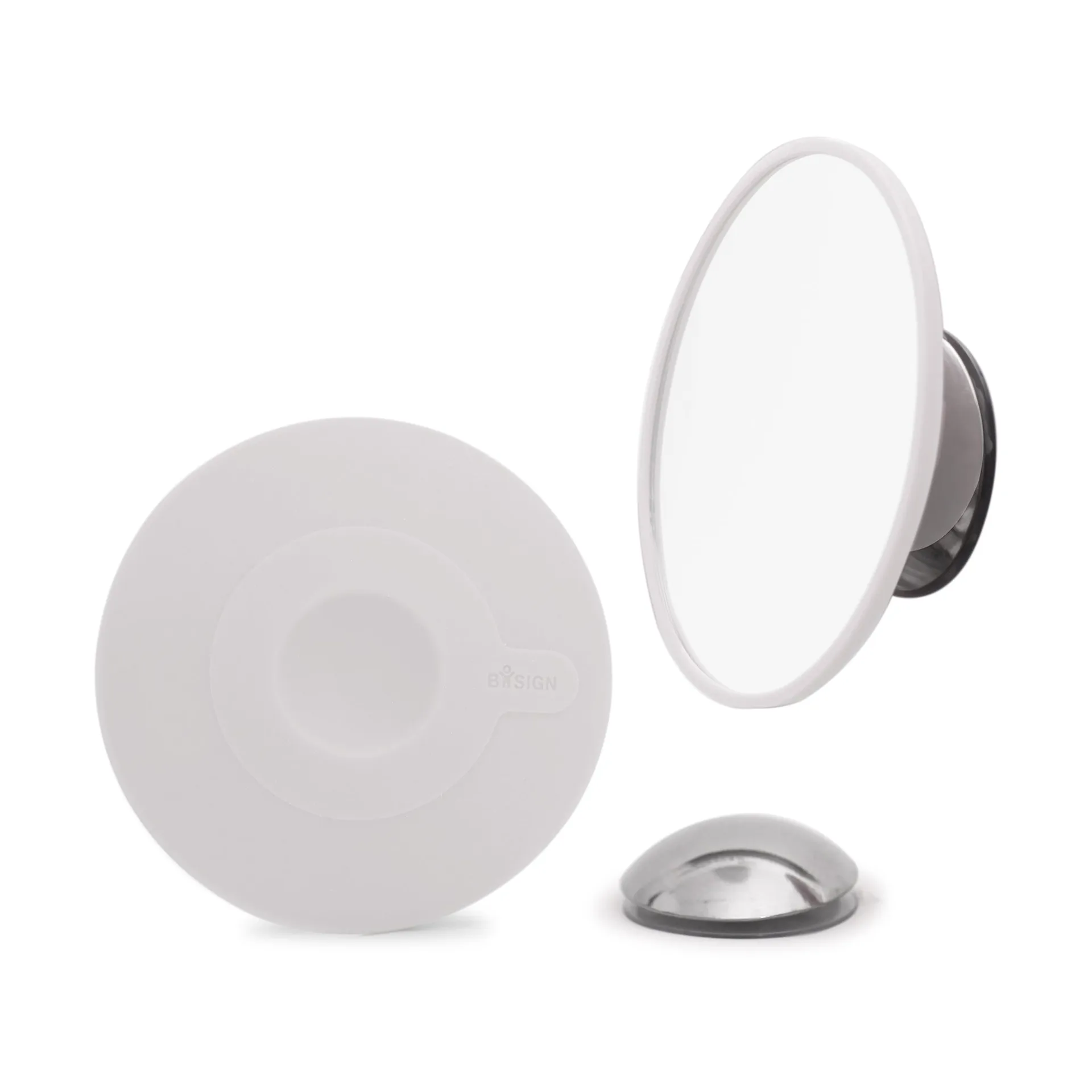 Espejo de maquillaje AirMirror x15 desmontable con ventosa, Ø11,2 cm Bosign