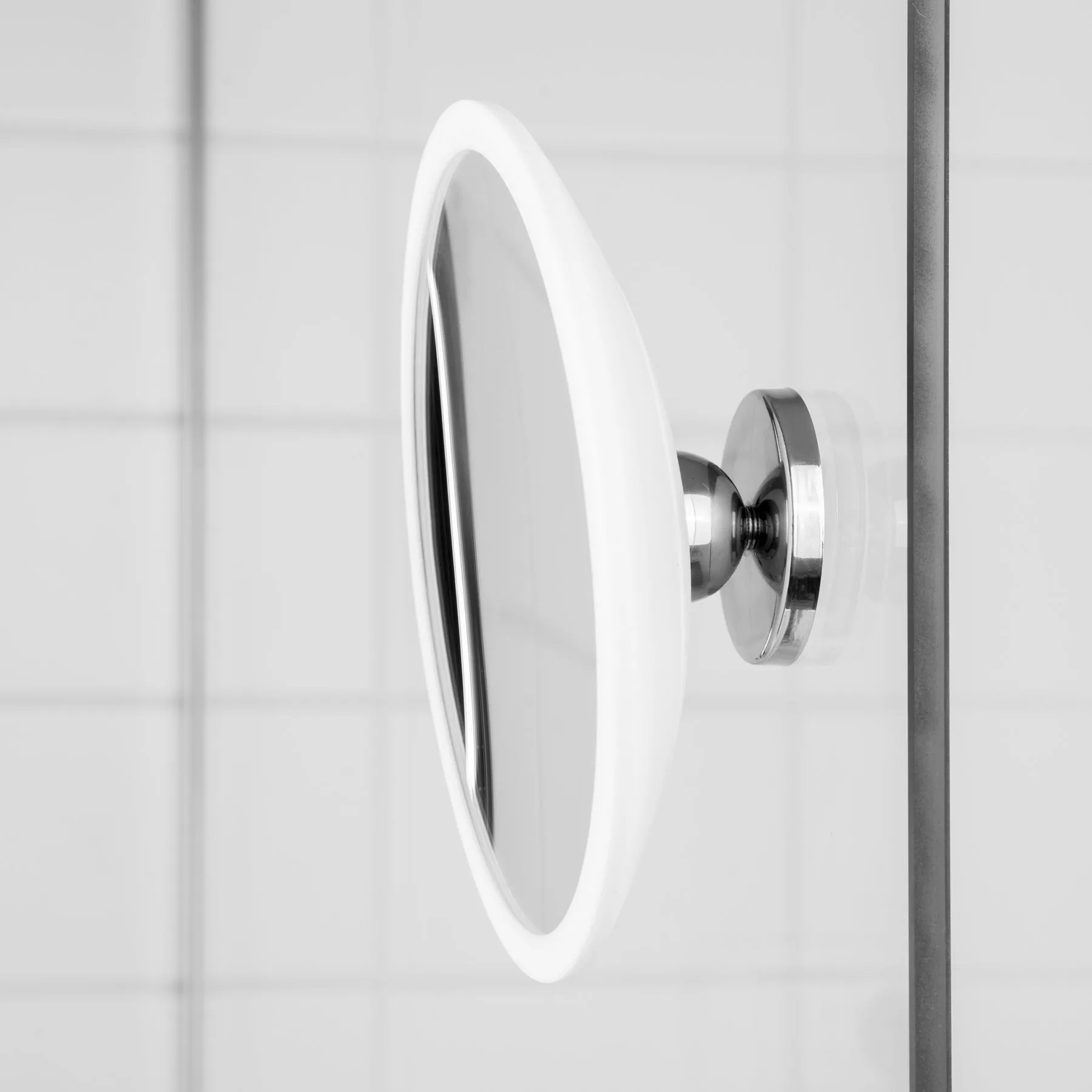 Espejo de maquillaje AirMirror x5 desmontable con ventosa, Ø16,5 cm Bosign