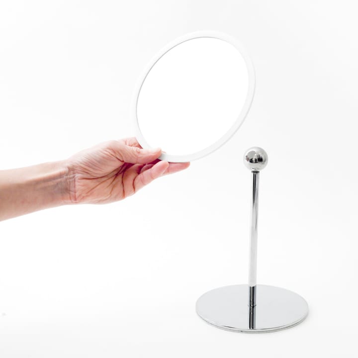 Espejo de mesa AirMirror x5 desmontable magnético, Ø16,5 cm Bosign