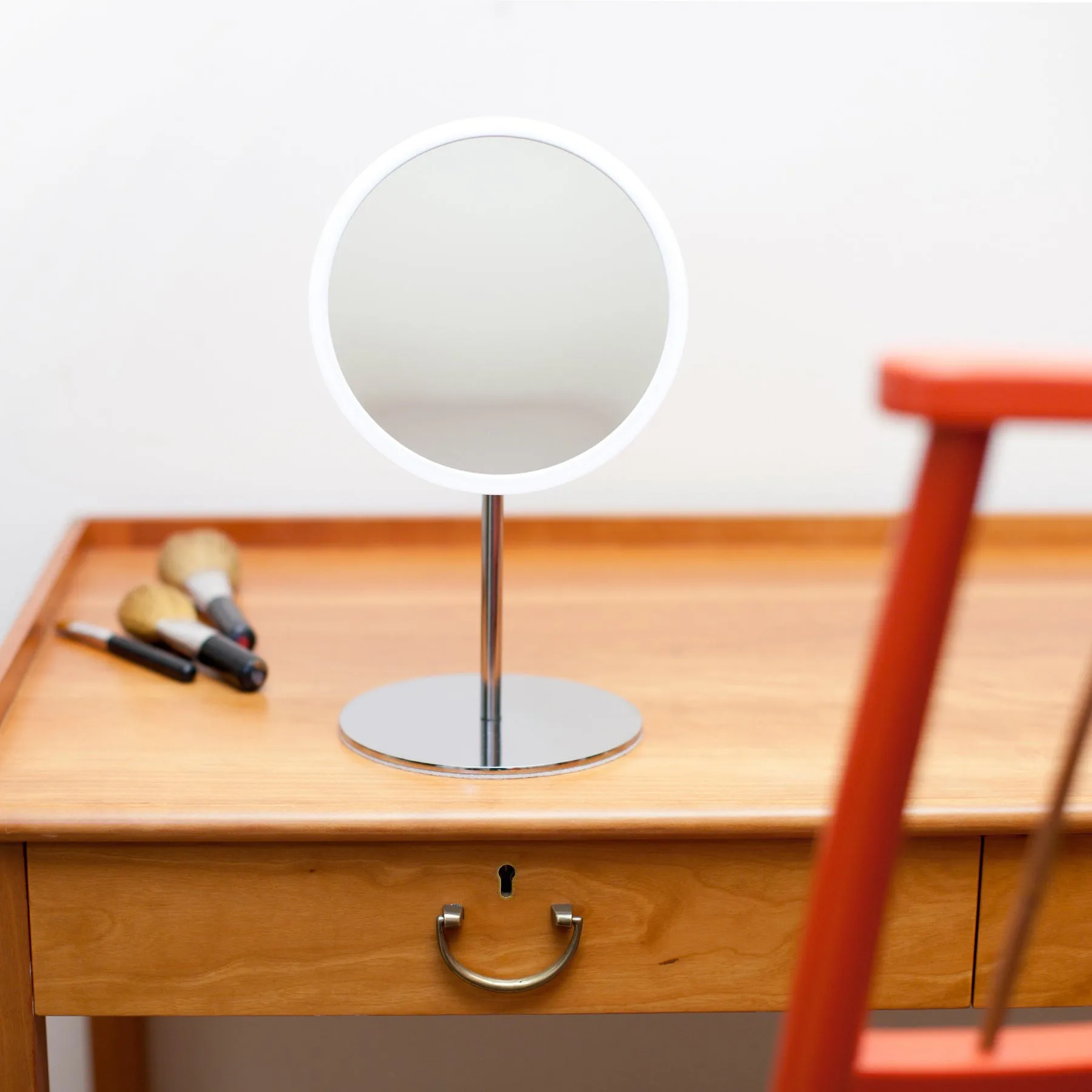 Espejo de mesa AirMirror x5 desmontable magnético, Ø16,5 cm Bosign