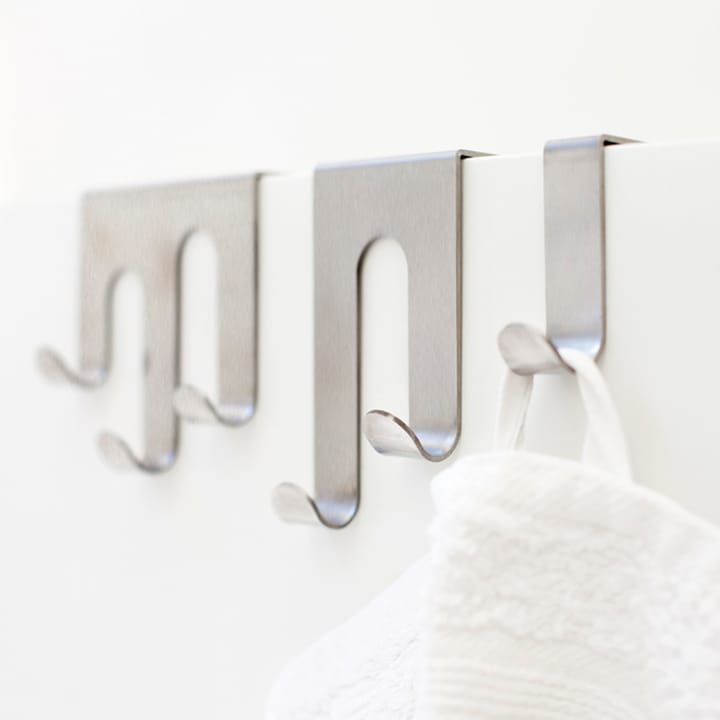Gancho en J Bosign 2-pack, Acero satinado Bosign