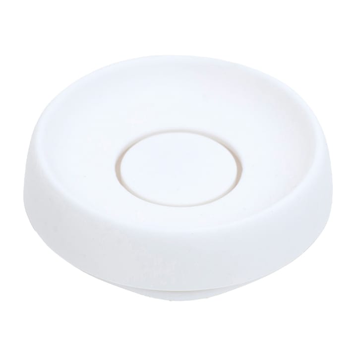 Jabonera con drenaje oculto silicona medium - blanco - Bosign