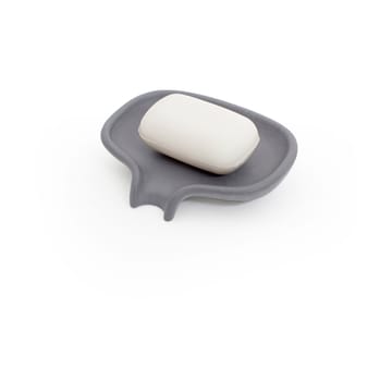 Jabonera con drenaje Soap Saver Flow hormigón - Gris - Bosign