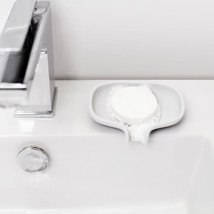 Jabonera con drenaje Soap Saver Flow small, Blanco Bosign