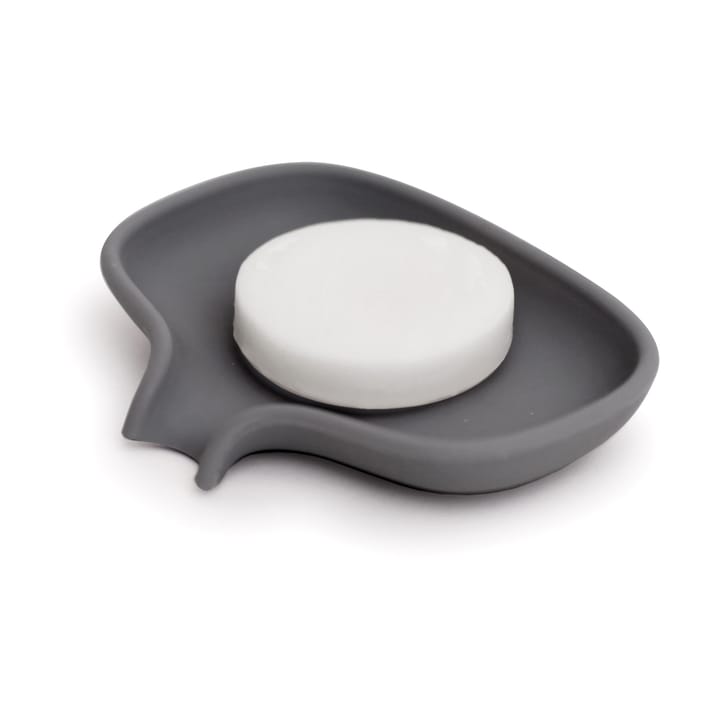 Jabonera con drenaje Soap Saver Flow small, Gris grafito Bosign