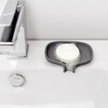 Jabonera con drenaje Soap Saver Flow small - Gris grafito - Bosign