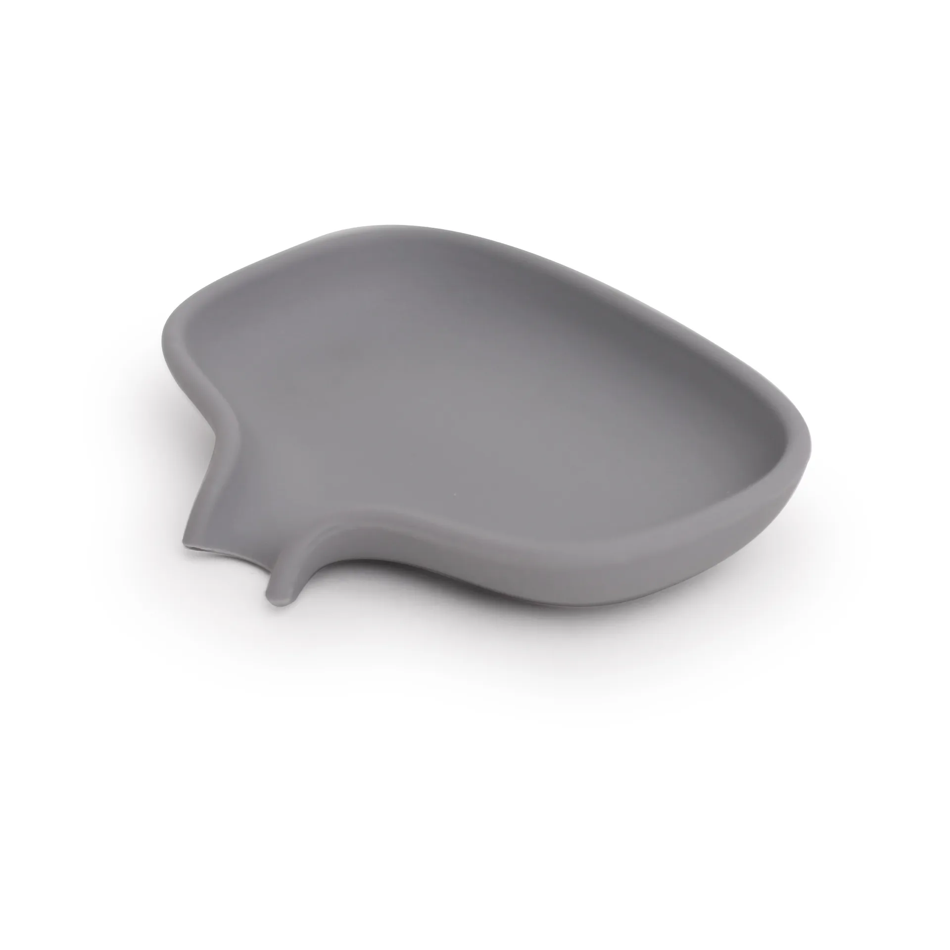 Jabonera con drenaje Soap Saver Flow small, Gris Bosign