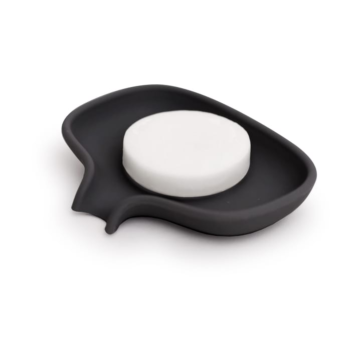 Jabonera con drenaje Soap Saver Flow small, Negro Bosign