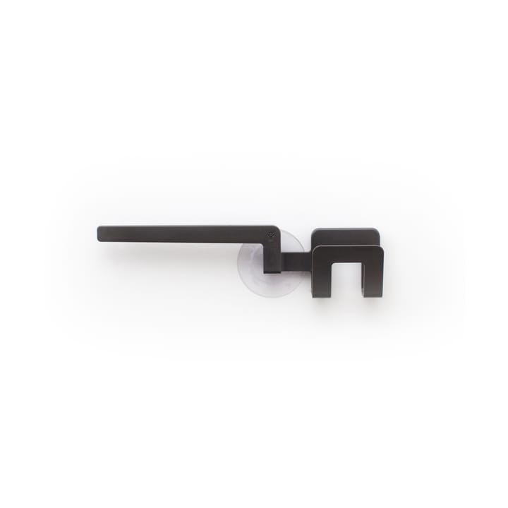 Soporte para paño de cocina y esponja con ventosa - Gris grafito - Bosign