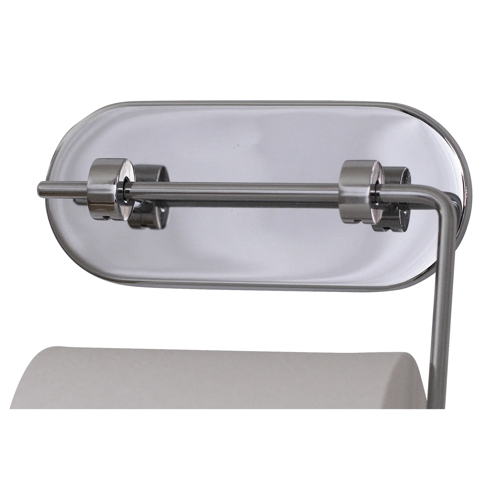 Soporte para papel de baño Invisible, acero inoxidable Bosign