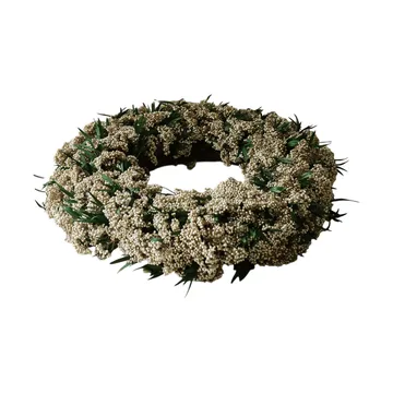 Corona de flores Whisper Meadow Wreath - Flor de arroz, Ø40 cm - Botané