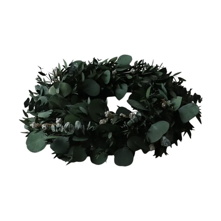 Corona Eucalyptus Wreath - Green mixed, Ø40 cm - Botané