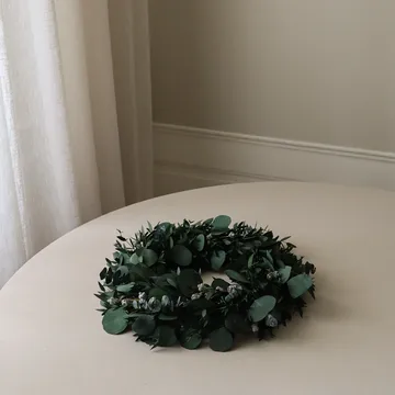 Corona Eucalyptus Wreath - Green mixed, Ø40 cm - Botané