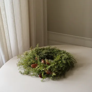 Corona Evergreen Pine Wreath - Ramas de abeto, Ø40 cm - Botané