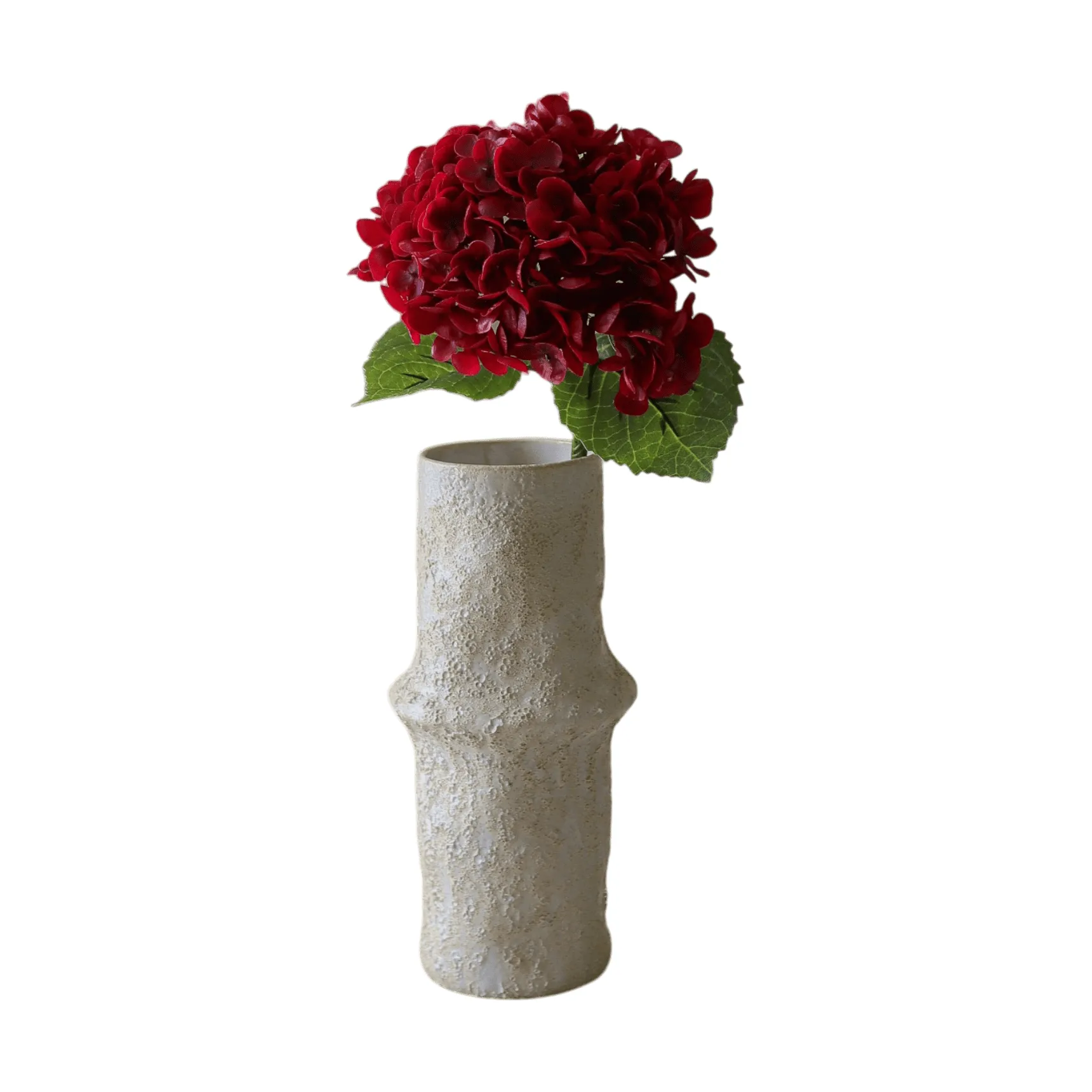 Flor artificial de hortensia, Red, 51 cm, 1 ud. Botané