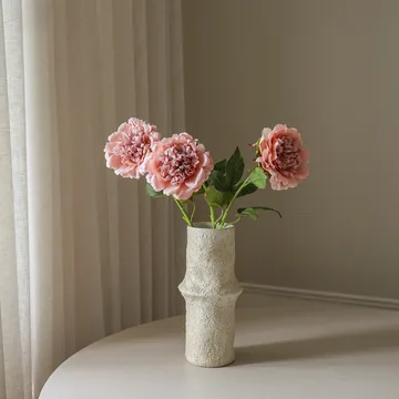 Flor artificial de peonía - Dusty pink, 56 cm, 1 ud. - Botané