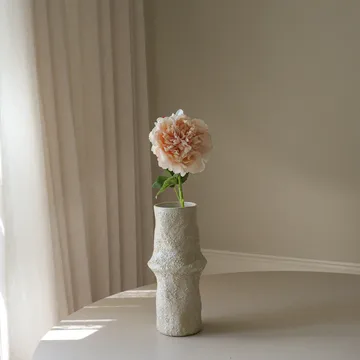 Flor artificial de peonía - Light pink, 56 cm, 1 ud. - Botané